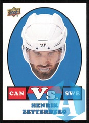 2017-18 Upper Deck Team Canada VS. Henrik Zetterberg #VS-12